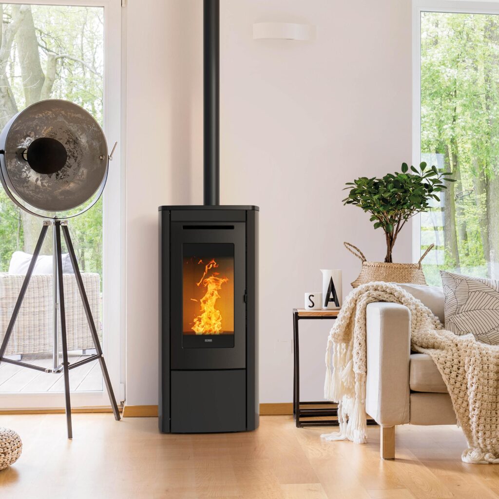 poêle à granulés Frans – installation ThermoConfort