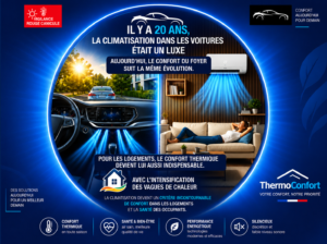 Climatisation réversible ThermoConfort – confort été comme hiver