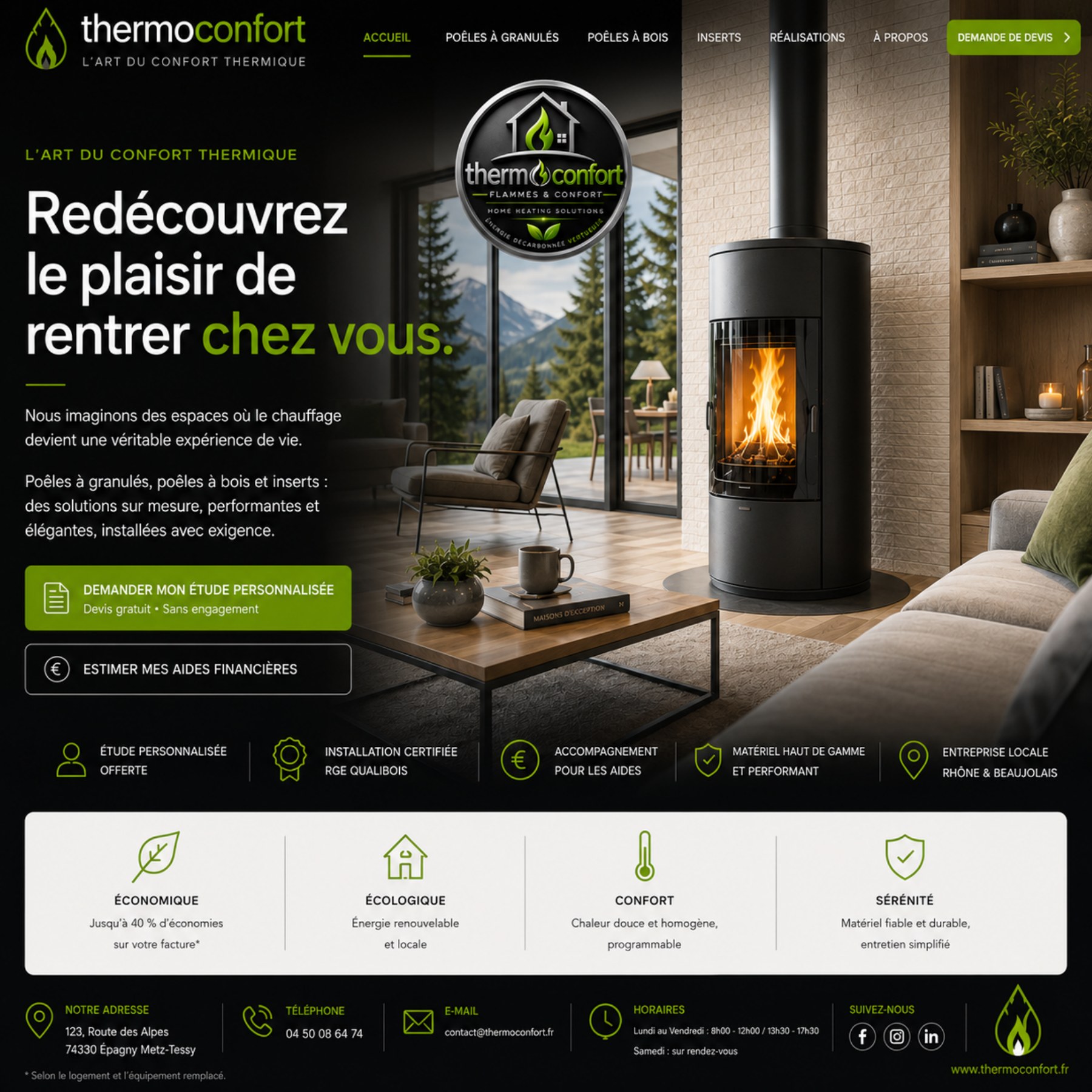 Redécouvrez le plaisir de rentrer chez vous avec ThermoConfort